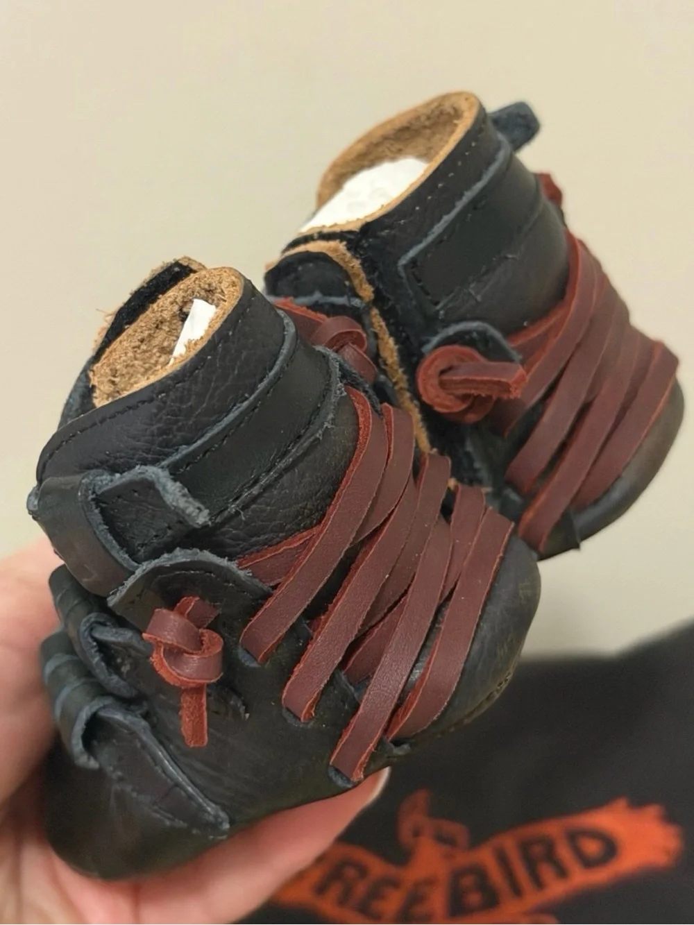 Baby Freebird “Baby Crue” Black Multi size 0-3 months BNIB